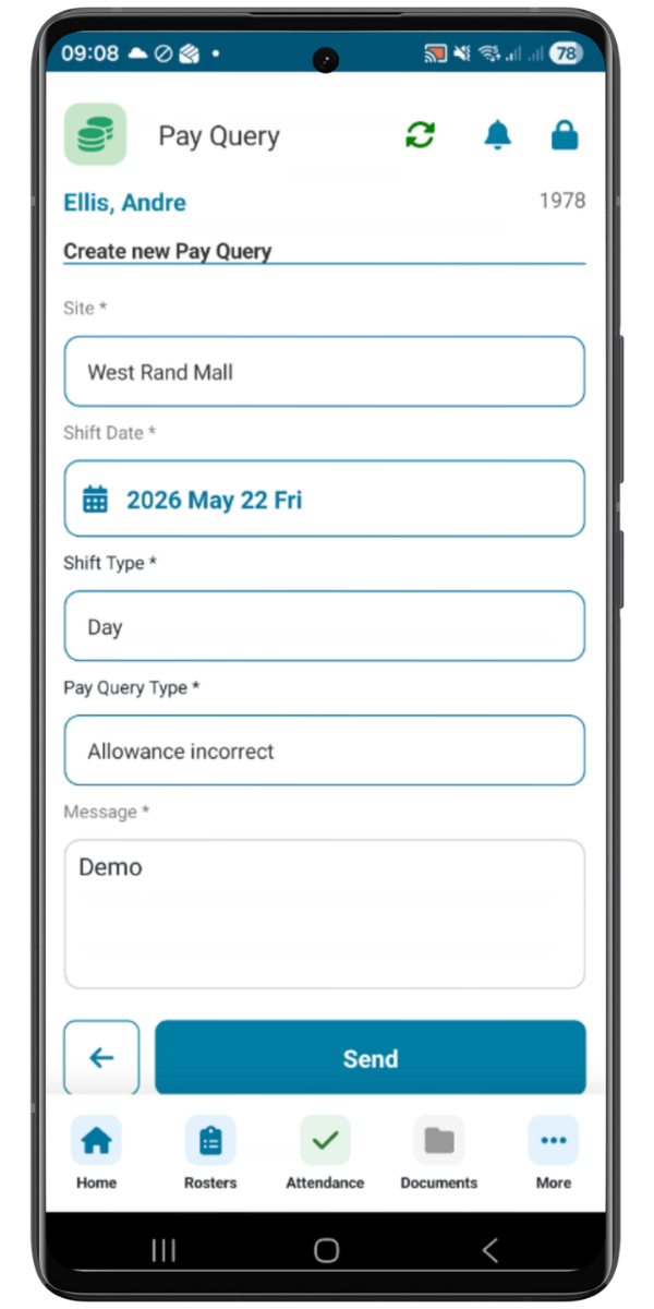 EasyRoster Mobile - EasyRoster